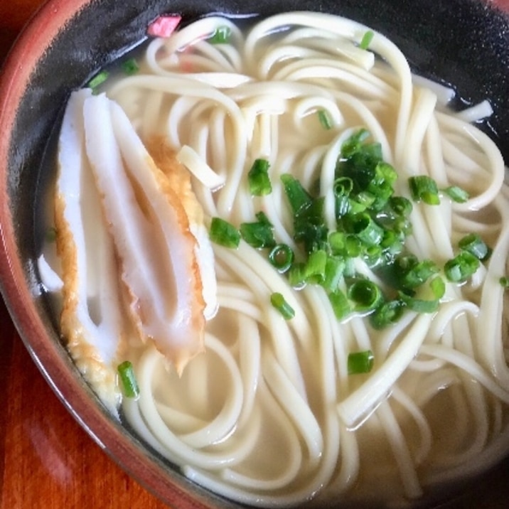 きしめん！なめらかで食べやすい！